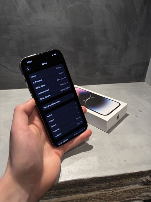 КАТО НОВ Iphone 14 Pro 512 GB Purple