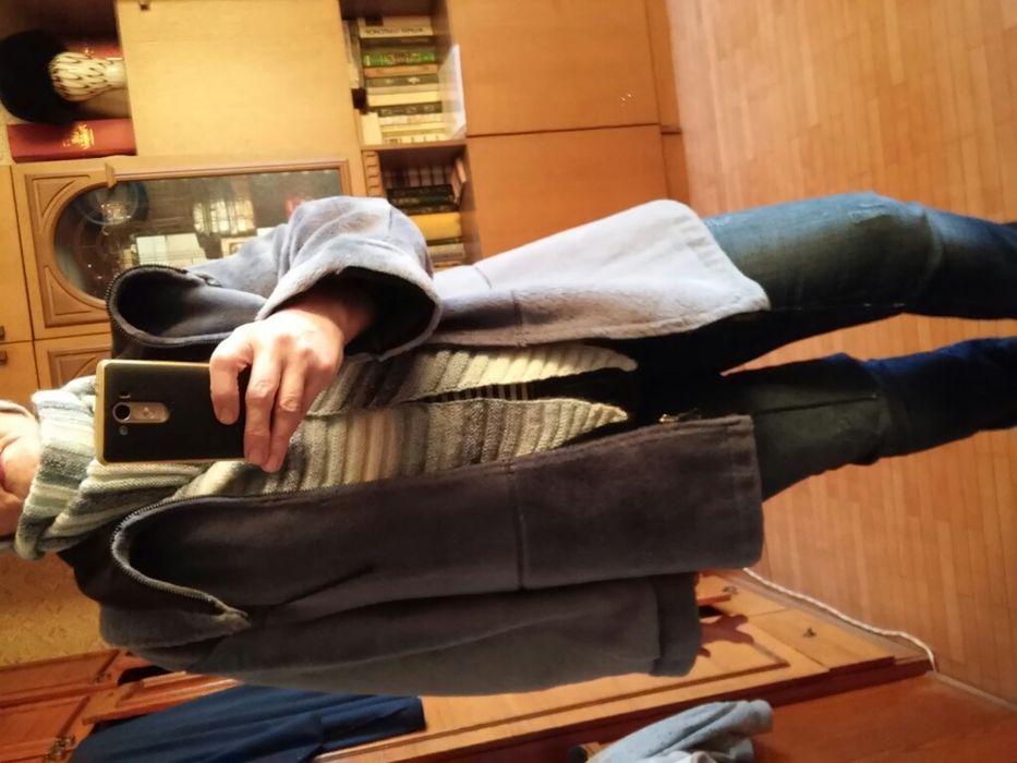 дубленка из меха нерпы натур