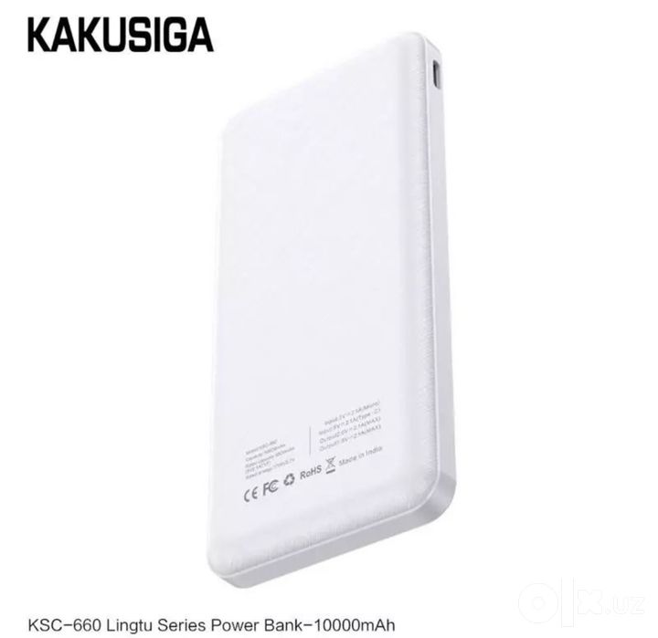 Powerbank 10 000 Mah  KAKUSIGA 2026‼️Доставка Бесплатная