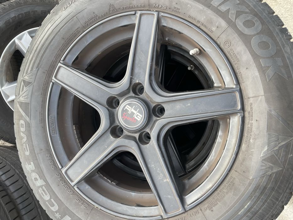 Джанти с гуми за нисан 5 х 114.3