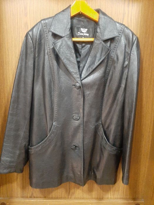 Куртка кожанная женская