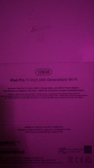 Айпад про 11 2018 года