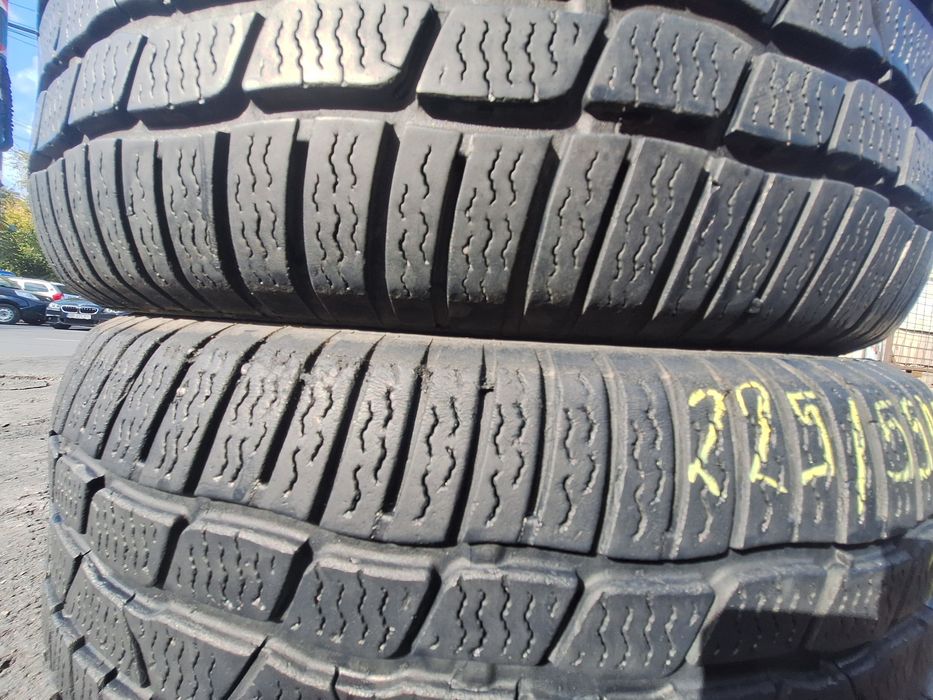 2 anvelope iarna 225/55r17 Continental Montaj Gratuit