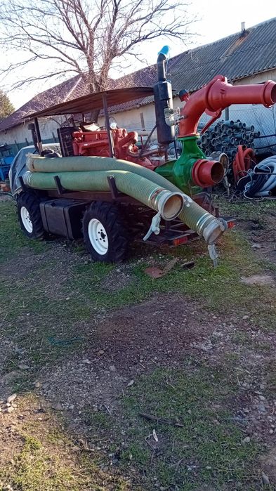 Motopompa  de mare debit și presiune aduse din italia