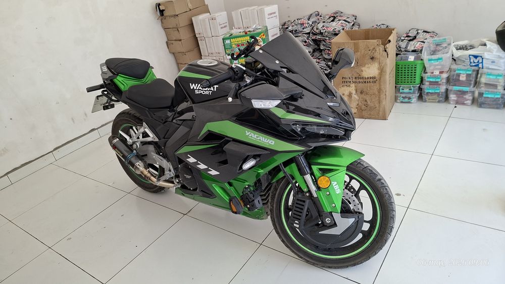 Motobike. Kawasaki