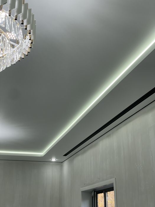 Натяжные потолки под ключ