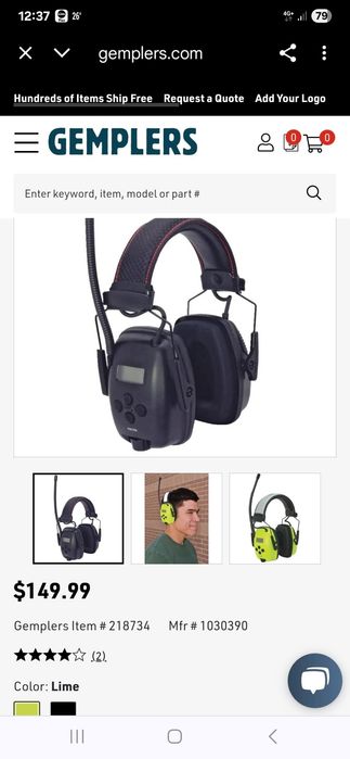 Casti protectie cu radio Howard Leight