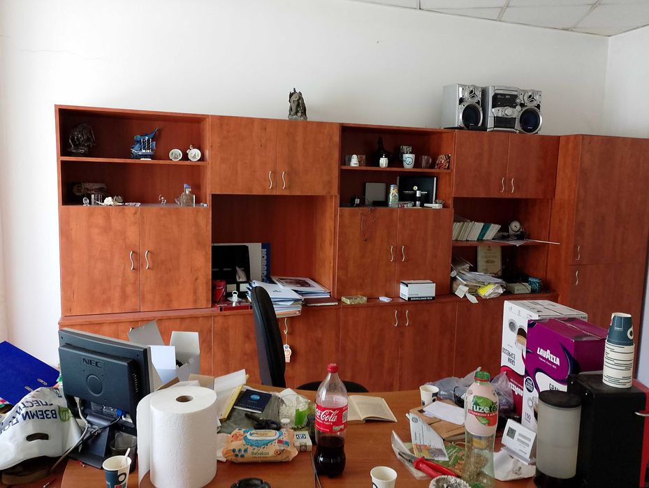 Секция за офис - кафява