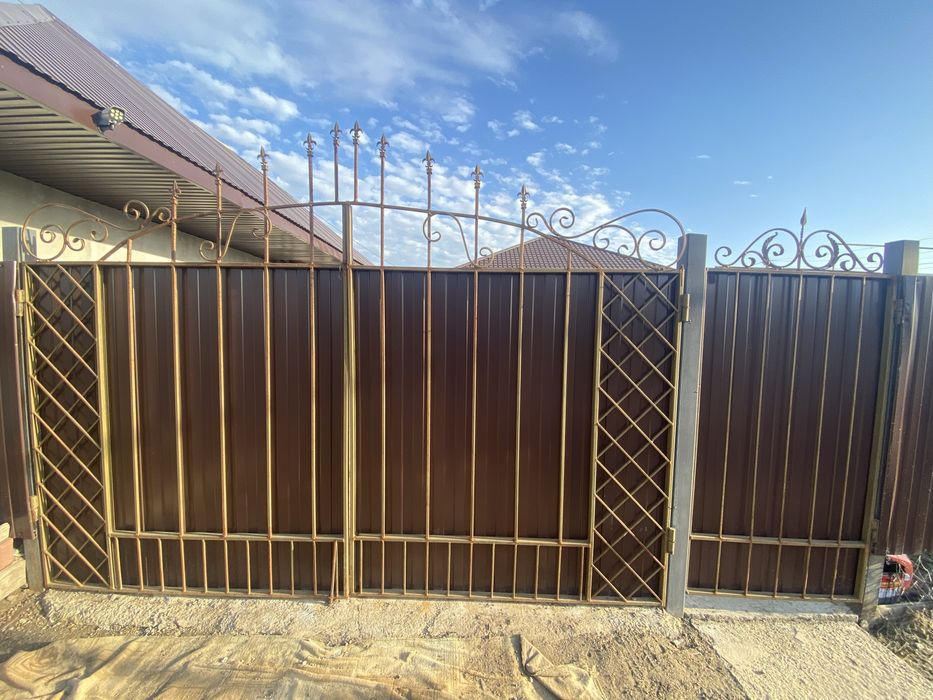 Ворота с калиткой