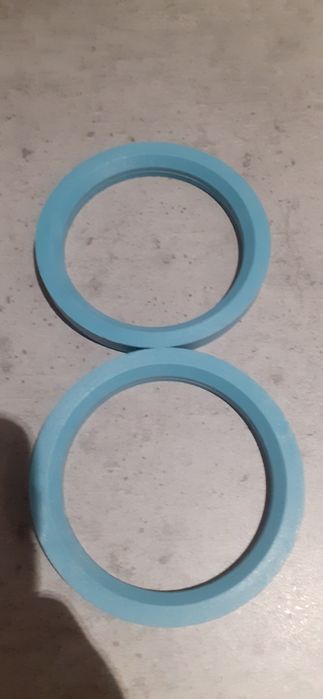 Inele de centrare jante PREMIUM ABS industrial / Aluminiu anodizant