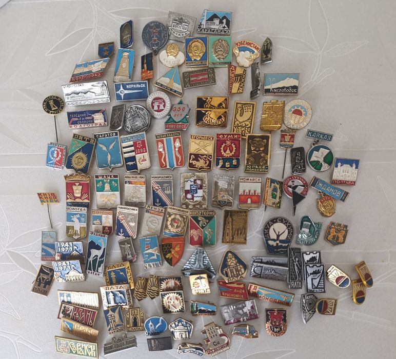 Значки  из  СССР
