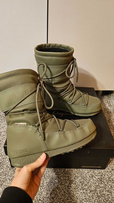 Moon boot ghete zăpadă impermeabile