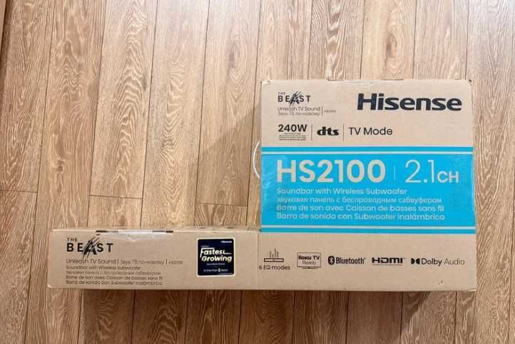 Soundbar Hisense HS 2100 Sigilat