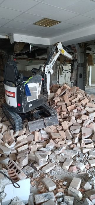 Услуги с мини Багер + чук+Дъмпер