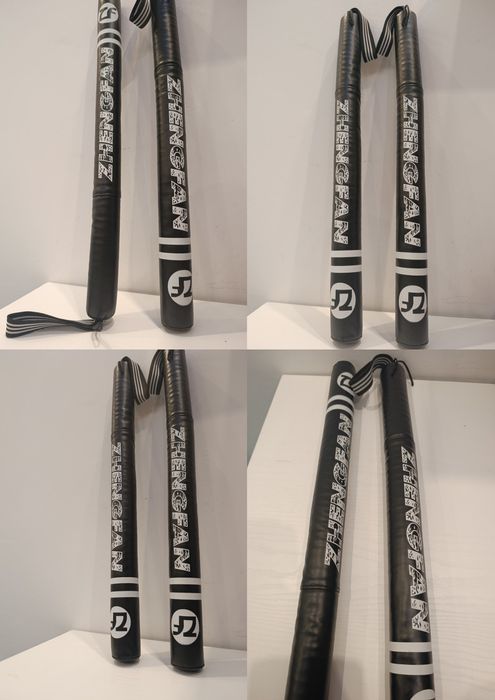 Țintă cu băț pentru arte marțiale, piele PU, 2 bucăți noi