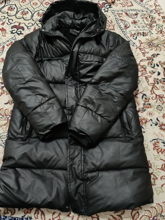 куртка зимняя черного цвета
