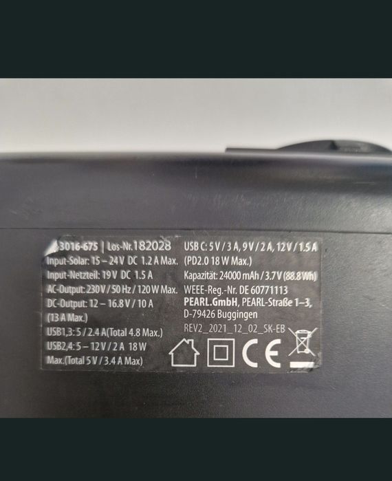 Vând powerbank ReVolt zx-3016-675