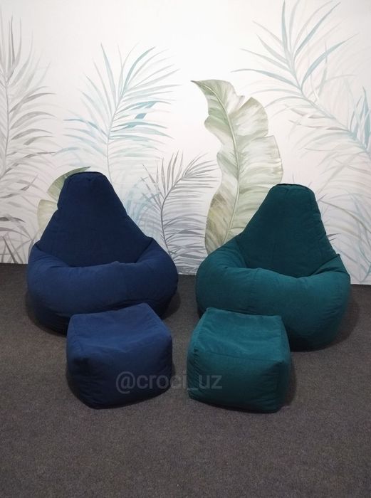 Бескаркасный кресло мешок, бинбег от производителя croci_uz. Пуф груша