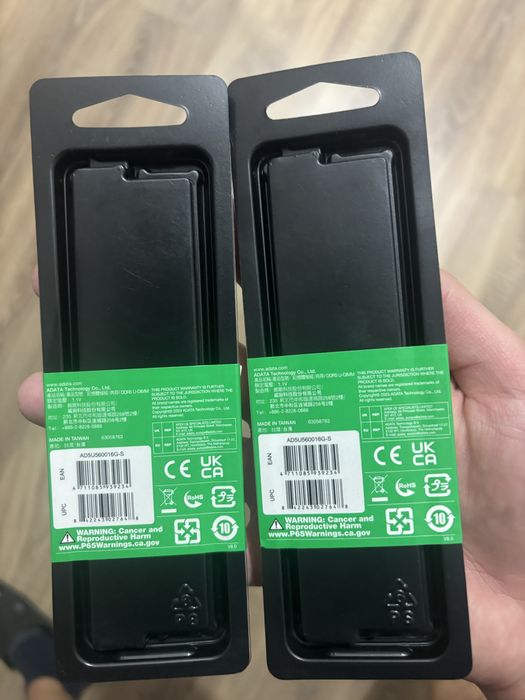 Оперативная память 16х2 Adata ddr5 5600