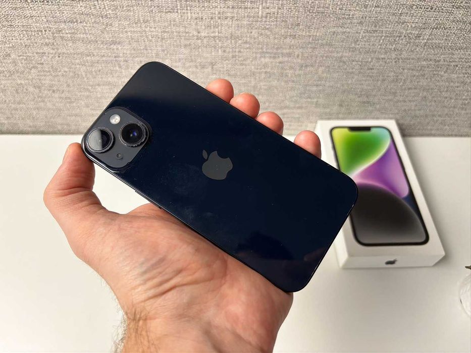 iPhone 14 Midnight 128 Gb 5G stare foarte buna la cutie