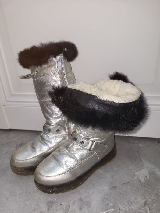 Зимние сапоги, для девочек