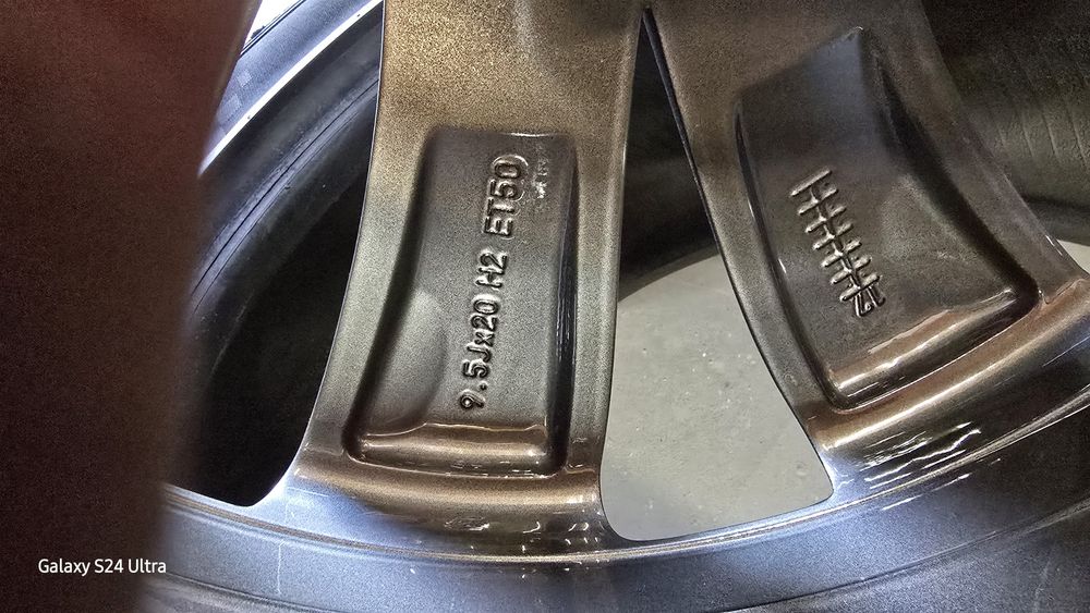 Jante noi originale Mercedes E class S class R20 in 2 latimi