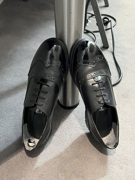 Pantofi casual mocasini dama piele naturala talpa inalta