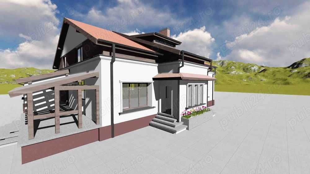 Proiecte case , hale , pensiuni , etc - Autorizatie de construire DTAC