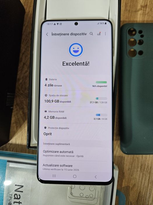Samsung Galaxy S20 Plus , Dual SIM, 8GB RAM, 128GB, 5G, Cloud White