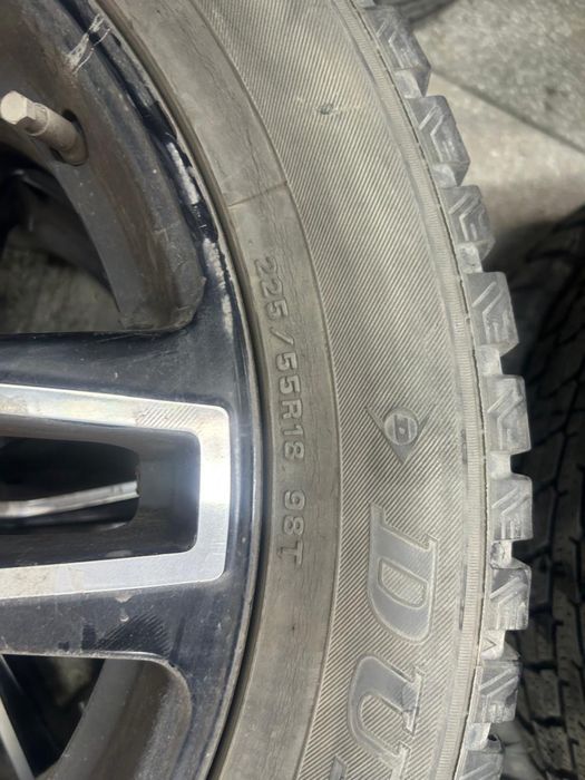 Легкосплавные диски с зимней резиной