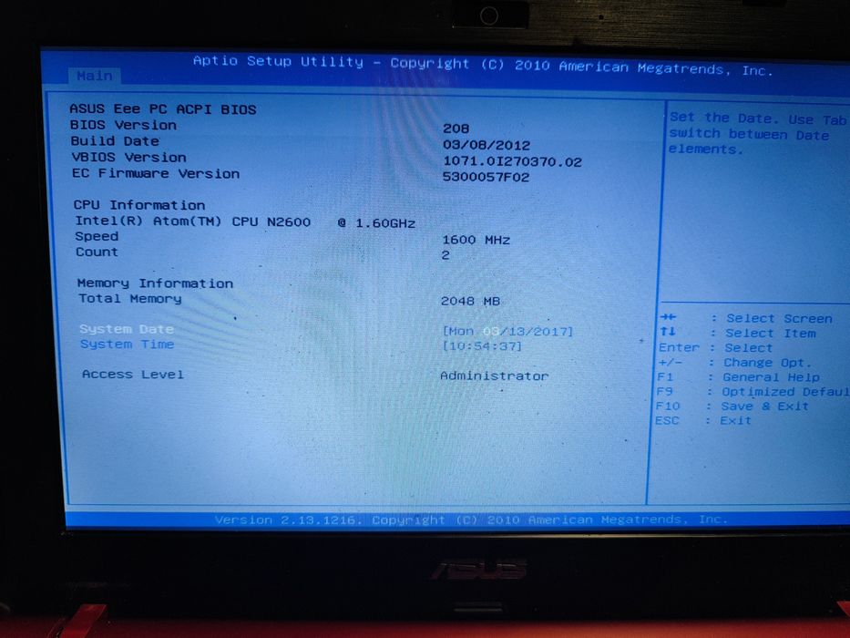 Ноутбук на запчасти