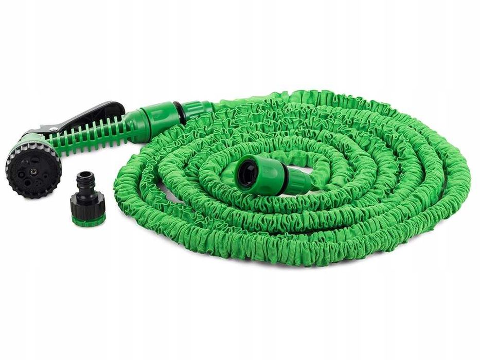 Furtun de gradina extensibil 15m cu pistol stropire 7 functii