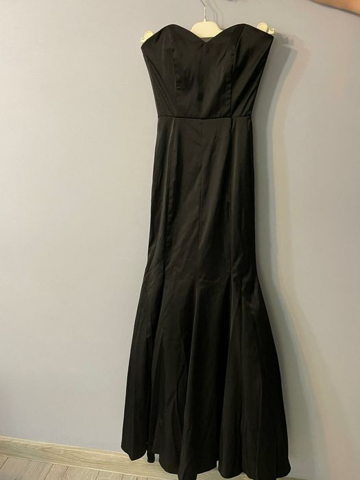 Rochie eleganta din tafta cu tulle