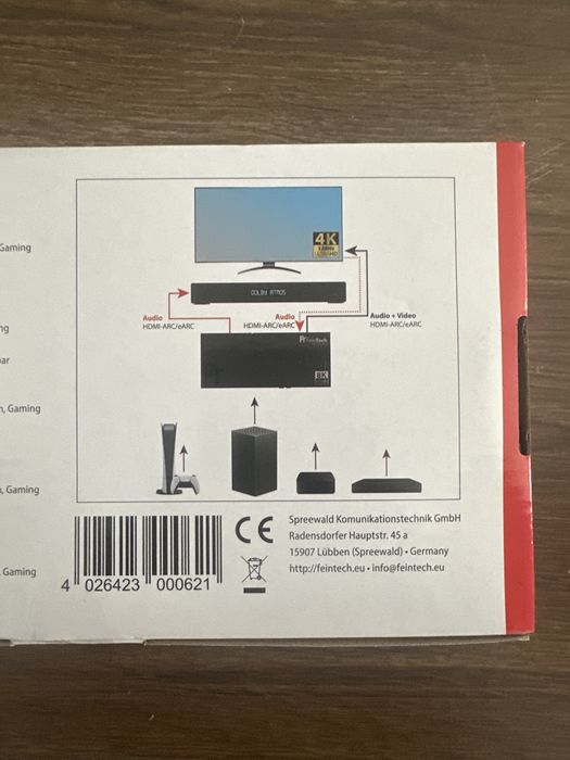 Fein tech ax340 hdmi