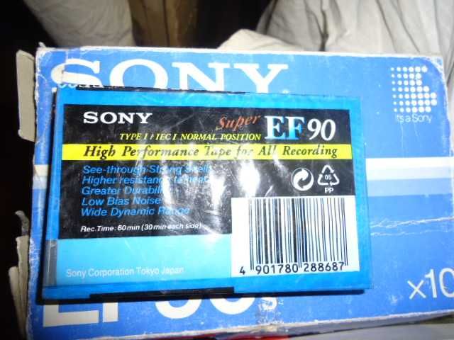 Кассеты японские новые Сони 90