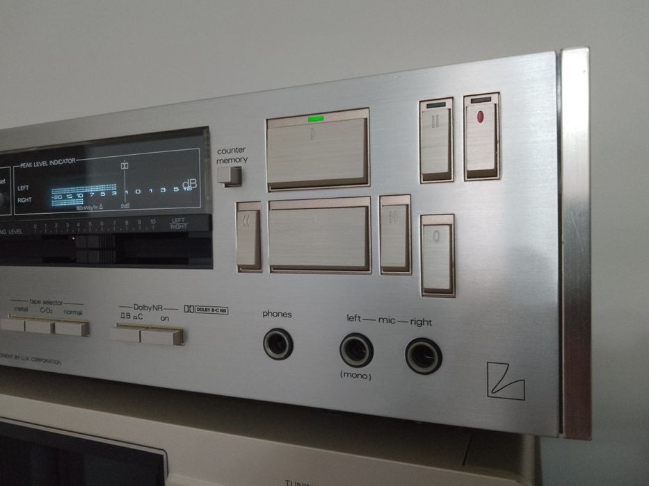 Deck Luxman K 230/Culoare gold. Frumusețe.