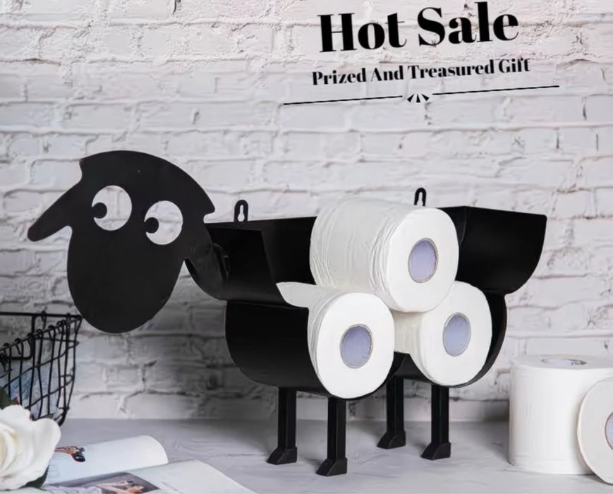 Декор полка для туалетной бумаги