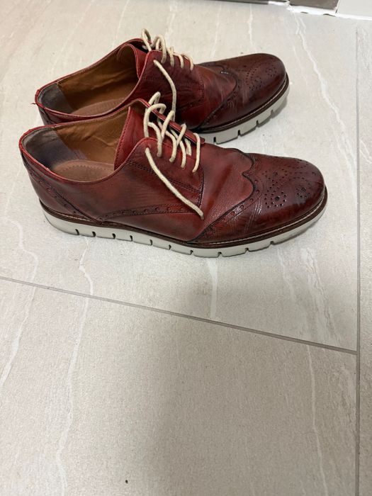 Pantofi Bigotti burgund