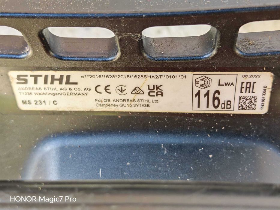 Motofierăstrău STIHL MS 231 C