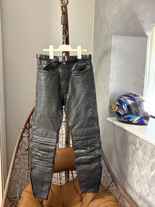 Costum moto damă piele: Wilhelm Krawehl Hamburg, Hein Gericke