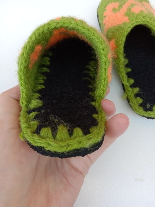 Детские теплые тапочки