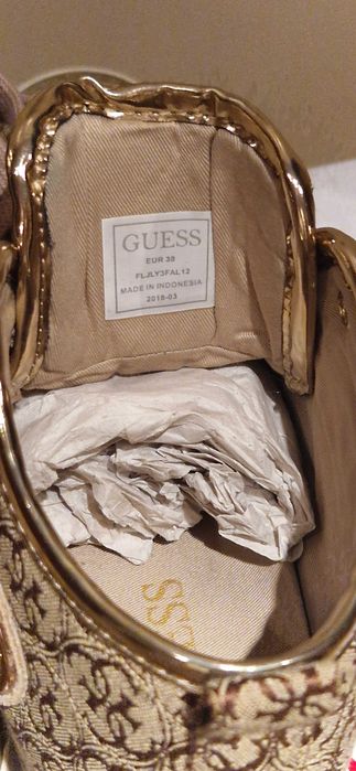 Guess Дамски Спортни Обувки със скрита платформа