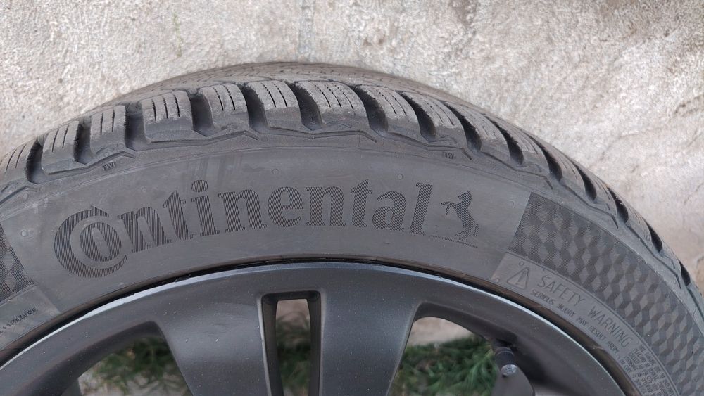 Джанти Mercedes 5x112 17" с гуми Continental