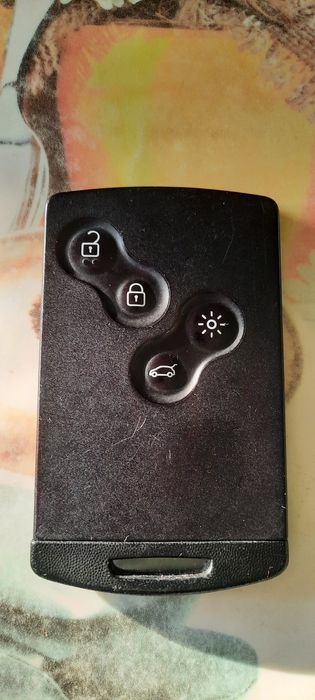 Ключ - карта за Renault Koleos с чип