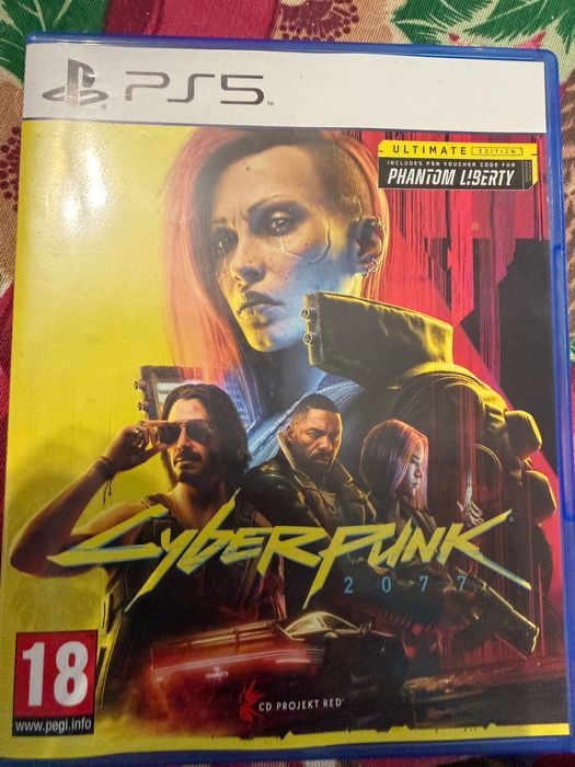 Продавам PS 5 игра Cyberpunk 2077
