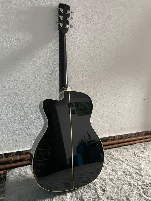 Chitară Harley Benton Custom Line CLA-16SCE BK