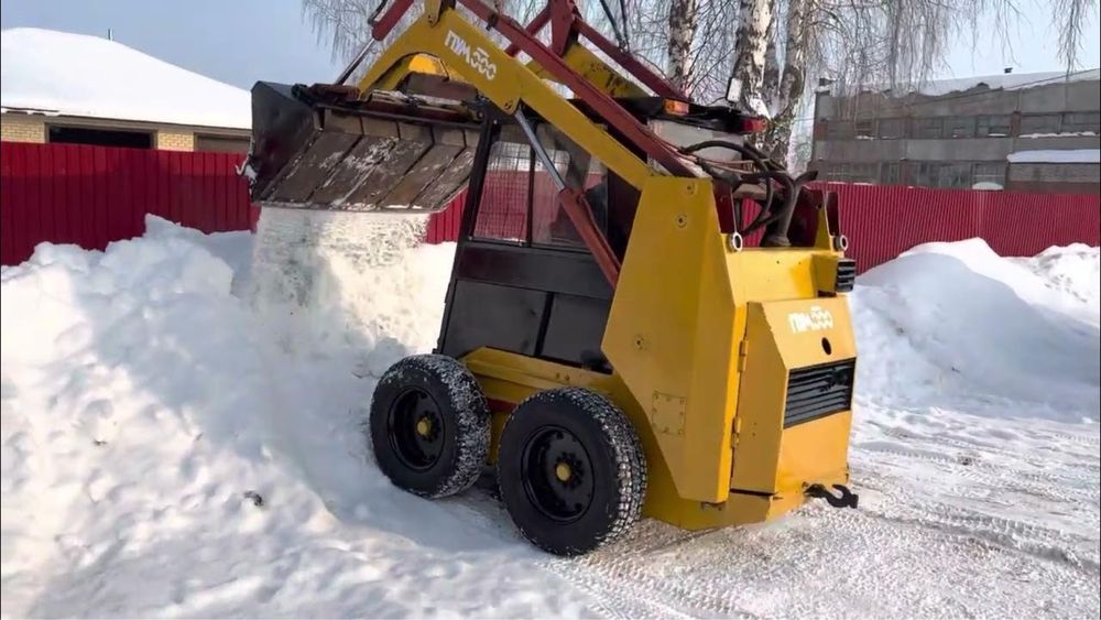 Уборка снега, вывоз снега