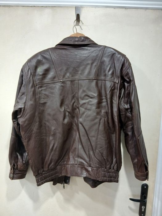 Кожено мъжко яке XL – естествена кожа