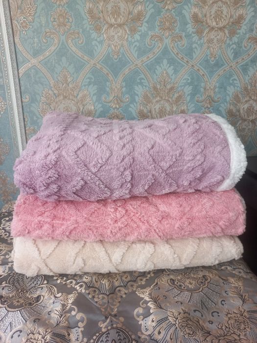 Плед барашка 1.5 спальная