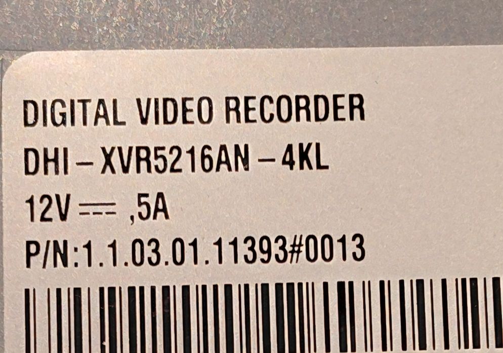 DVR Dahua 8MP 4k 16 porturi